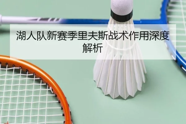 湖人队新赛季里夫斯战术作用深度解析
